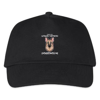 Deutscher Schäferhund - Kinder Basecap - Schwarz - Vorne