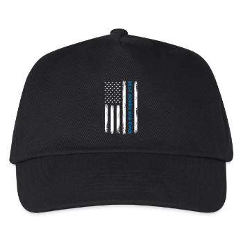 Bonus dad - Kids’ Baseball Cap - black - Front