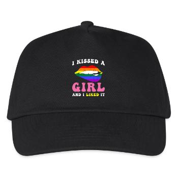 LGBTQ Phrase de la légune - Casquette de baseball Enfant - noir - Devant