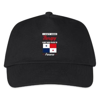 Panama - Kinder Basecap - Schwarz - Vorne