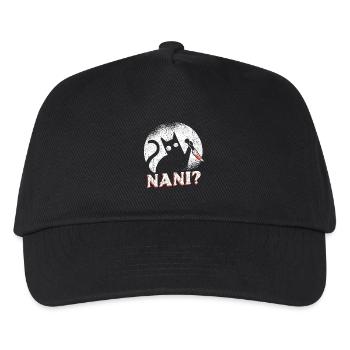 Nani Meme Nani?! - Kinder Basecap - Schwarz - Vorne