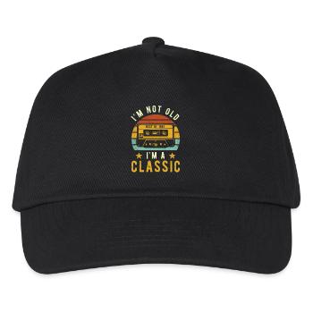Birthday Retro Style Vintage 1961 - Kids’ Baseball Cap - black - Front