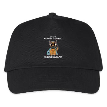 Deutscher Schäferhund - Kinder Basecap - Schwarz - Vorne