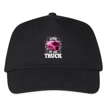 truck driver - Kids’ Baseball Cap - black - Front