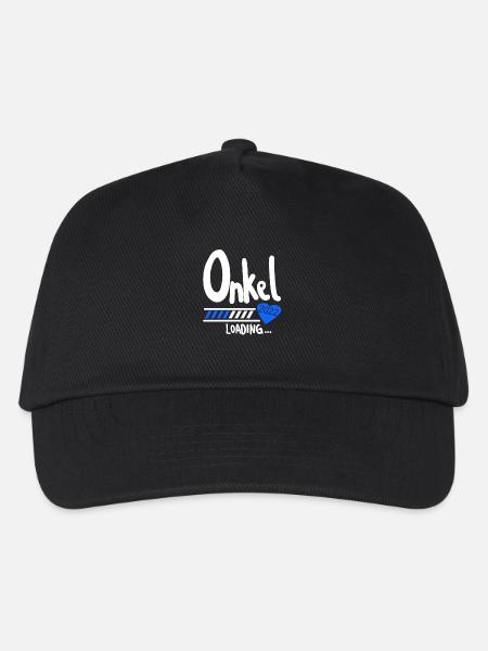 Onkel 2022 loading - Kinder Basecap - Schwarz