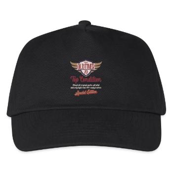 70 years oldtimer top condition 70th birthday - Kids’ Baseball Cap - black - Front