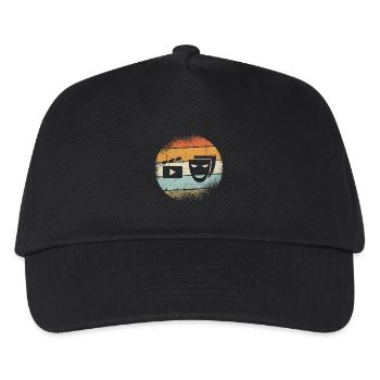 Acteur cadeau - Casquette de baseball Enfant - noir - Devant