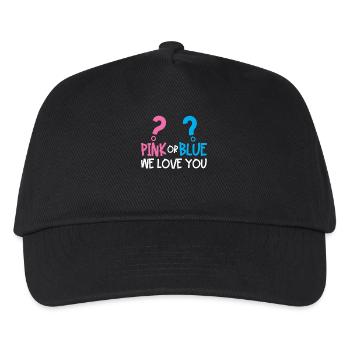 Gender Reveal Party - Kinder Basecap - Schwarz - Vorne