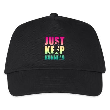 Jogging Jogger cadeau - Casquette de baseball Enfant - noir - Devant