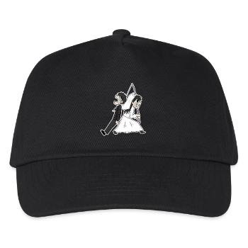 Marry Meme Lustig - Kids’ Baseball Cap - black - Front