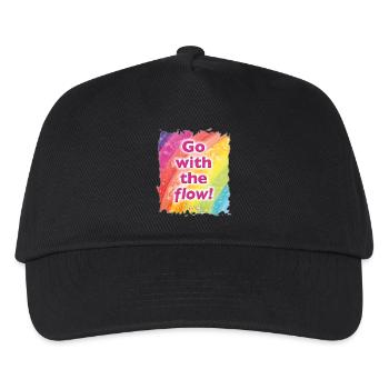 Rainbow flow - Sonja Ariel von Staden - Kids’ Baseball Cap - black - Front