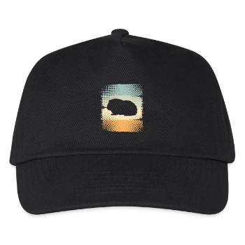 Guinea pig - Kids’ Baseball Cap - black - Front