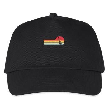 Gitarre - Kinder Basecap - Schwarz - Vorne