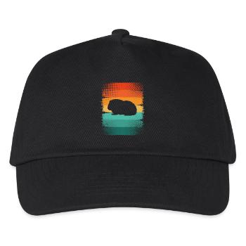 Guinea pig - Kids’ Baseball Cap - black - Front