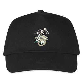 Mountaineer Outdoor Mountaineer Alps Tyrol Mountain - Kids’ Baseball Cap - black - Front
