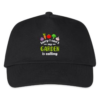 Garden Gardener Gardener - Kids’ Baseball Cap - black - Front