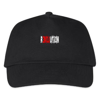 Révolution Amour - Casquette de baseball Enfant - noir - Devant