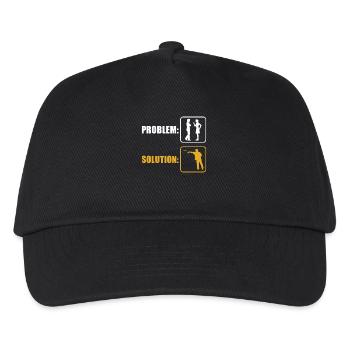 Dart - Kids’ Baseball Cap - black - Front