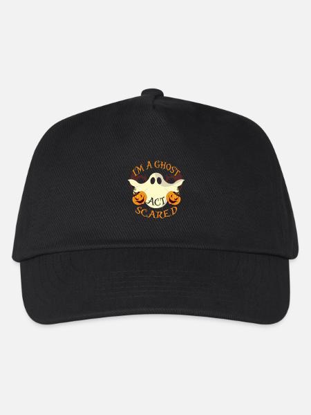 I'm A Ghost Act Scared - Kids’ Baseball Cap - black