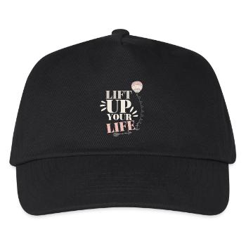 Lift up your Life - Kinder Basecap - Schwarz - Vorne