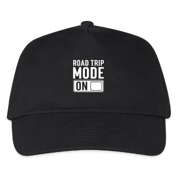 Roadtrip Saying - Kids’ Baseball Cap - black - Front