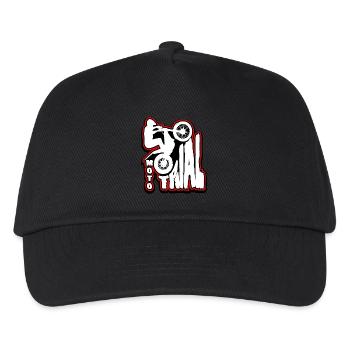 Riders of Moto Trial - Kids’ Baseball Cap - black - Front