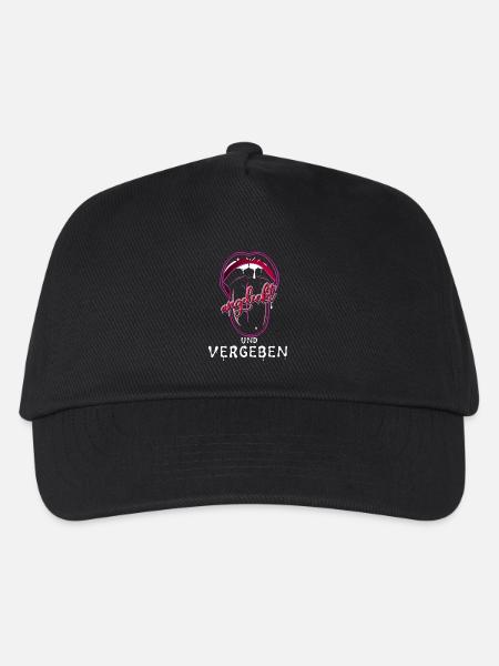 Verliebt - Kinder Basecap - Schwarz