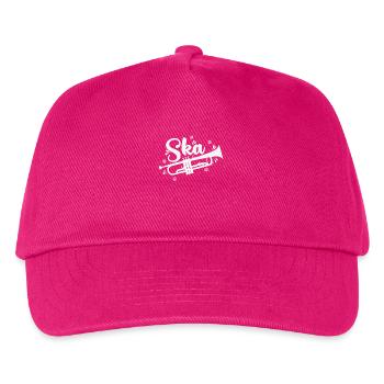 Ska Trumpet Swing Jazz Music Style - Kids’ Baseball Cap - fuchsia - Front