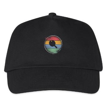 Tischtennis - Kinder Basecap - Schwarz - Vorne