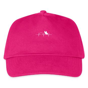 Schmetterlinge Falter Nacht Motte Schmetterling - Kinder Basecap - Fuchsia - Vorne