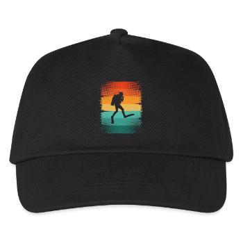 Divers Diving - Kids’ Baseball Cap - black - Front