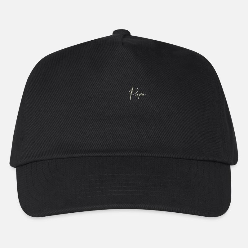 Papa Vater - Kinder Basecap - Schwarz