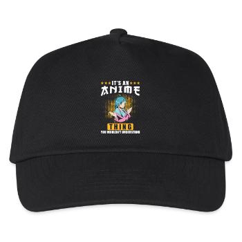 Anime - Kids’ Baseball Cap - black - Front
