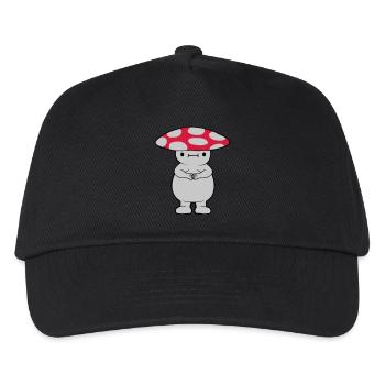 Thick sweet mushroom - Kids’ Baseball Cap - black - Front