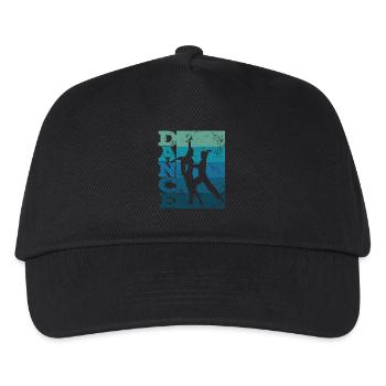 Latein Tanzen Paartanz Lateinamerikanisch Vintage - Kinder Basecap - Schwarz - Vorne