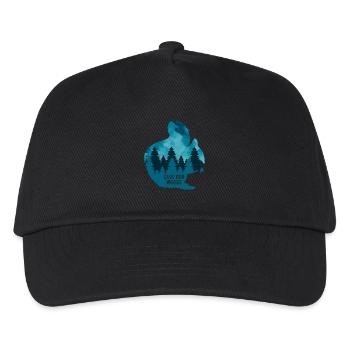 Climate Change Environmental Protection Squirrel - Kids’ Baseball Cap - black - Front