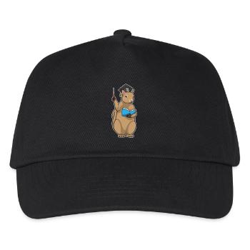 Squirrel Teacher Book School - Kids’ Baseball Cap - black - Front