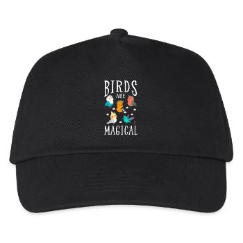 Bird - Kids’ Baseball Cap - black - Front