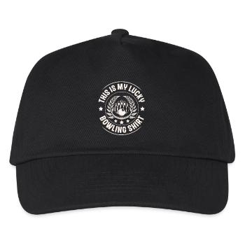 Bowling - Kinder Basecap - Schwarz - Vorne