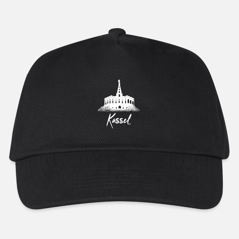 Kassel - Kinder Basecap - Schwarz