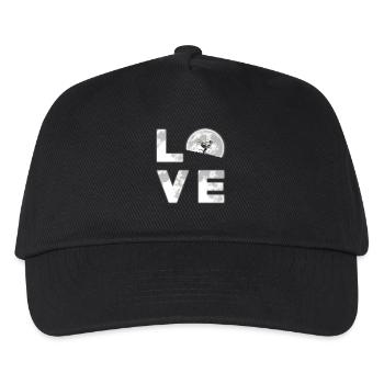 Ski - Kids’ Baseball Cap - black - Front
