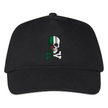 Algerien Flagge - Kinder Basecap - Schwarz - Vorne