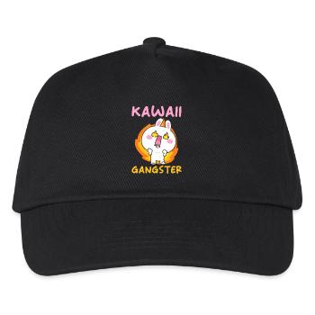 Kawaii Gangster - Kinder Basecap - Schwarz - Vorne