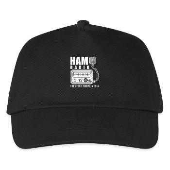Amateur radio - Kids’ Baseball Cap - black - Front