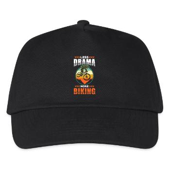Mountrain Bike Downhill Saying - Kids’ Baseball Cap - black - Front