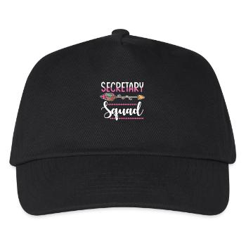 secretary - Kids’ Baseball Cap - black - Front