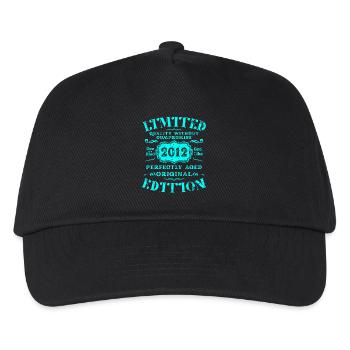 Birthday 2012 Limited Edition Gift Used Cool - Kids’ Baseball Cap - black - Front