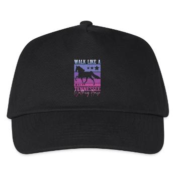Walk like a Tennessee Walking Horse - Kids’ Baseball Cap - black - Front