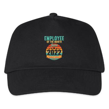 Employee of the Month June 2022 - Kids’ Baseball Cap - black - Front