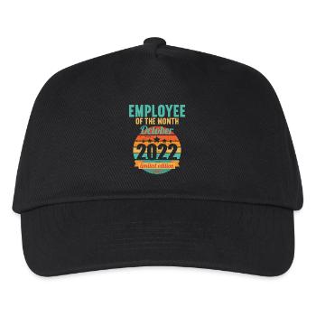 Employee of the Month October 2022 - Kids’ Baseball Cap - black - Front